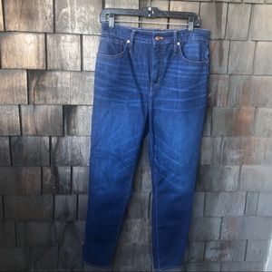 Madewell Curvy Skinny high rise jeans